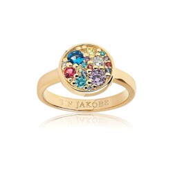 2. Chance – Sif Jakobs Jewellery Damenring SJ-R1056-XCZ(YG)/54
