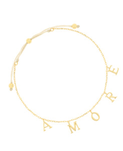 A.M.O.R.E.|Armband Gold