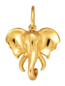 Anhänger – Elefant – – Elefant – Diemer Gold Gelbgold