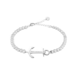 Armband Anchor Beads für Damen aus Edelstahl