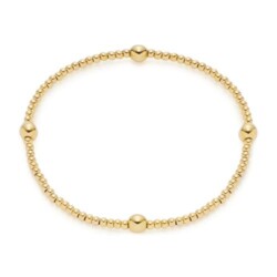 Armband Banita für Damen aus Edelstahl, gold