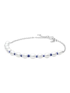 Armband – blaues Kordelkettenarmband – 591689C01-18 Pandora Weiß