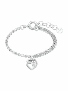 Armband für Damen, 925 Sterling Silber | Herz JOOP! Silber