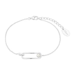 Armband für Damen aus 925er Silber mit Perle