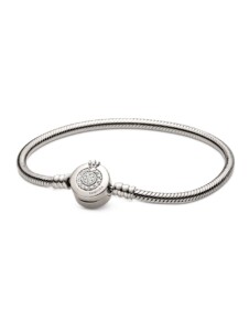 Armband – Funkelnde Krone – 20 cm Pandora Silber