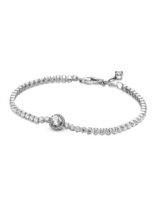 Armband – Funkelnder Heiligenschein – 599416C01 Pandora Silberfarben
