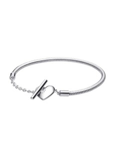 Armband – Herz T-Verschluss – Pandora Silber