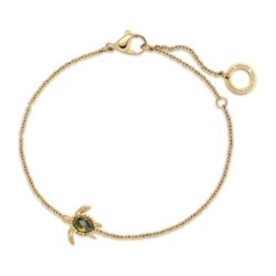 Armband Turtle Mono aus MARINIUM® Ocean Steel, gold