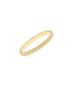 BRAIDED|Ring Gold