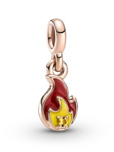 Charm-Anhänger – Burning Flame Mini – Pandora ME – 789690C01 Pandora Rosegoldfarben