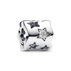 Charm Moments aus 925er Silber mit Stern Cut-outs