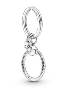 Charm-Schlüsselanhänger – 399566C00 Pandora Silberfarben