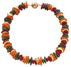 Collier ‚Colorful Wood‘, Schmuck