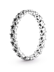 Damenring -Asymmetrisches Sternband- 190029C00 Pandora Silberfarben