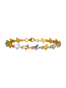 Delfin-Armband in Gelbgold 585 Diemer Gold Gelbgoldfarben