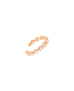 DIAMOND Ear Cuff|Single 14K Roségold