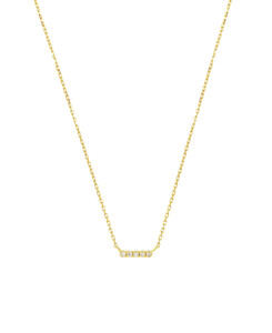 DIAMOND Halskette|10K Gold