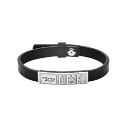 Diesel Armband DX1226040 Leder, Edelstahl
