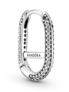 Einzelne Creolen – Pavé Link-Ohrring – Pandora ME – 299682C01 Pandora Silberfarben
