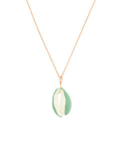 EMAILLE SHELL|Halskette Mint