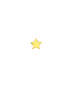 EMAILLE STAR Piercing|Single Gold