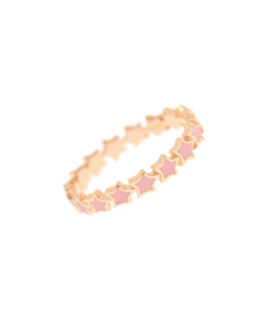 EMAILLE STARS|Ring Rosa