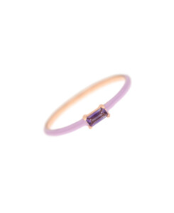 EMAILLE|Ring Violett
