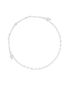 FACETTED LINKS|Armband Silber