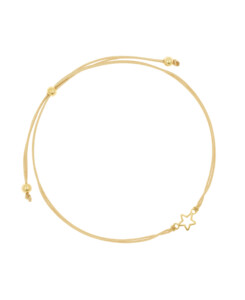 MINI WISHING STAR|Armband Gold