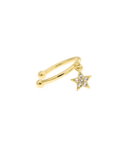 STAR Ear Cuff|Single Gold