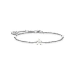 Thomas Sabo Armband Charming A2136-041-14-L19v Silber, Emaille