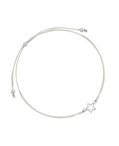 WISHING STAR|Armband Silber