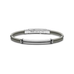 Zancan Armband ESB063-GR Textil, 925er Silber, Metall