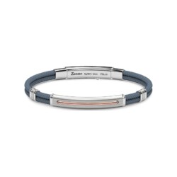 Zancan Armband EXB758R-AV Textil, 925er Silber, Metall